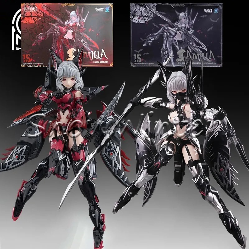 Good Smile Company Figma - 【มีสินค้าในสต็อก】โมเดลประกอบอนิเมะ E-Model Principle Camilla & Youyin