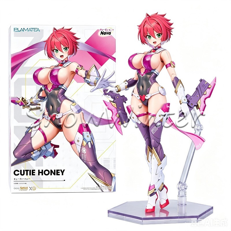 Good Smile Company Figma - 【มีสินค้าในสต็อก】โมเดลประกอบ GSC PLAMATEA Cutie Honey Nova
