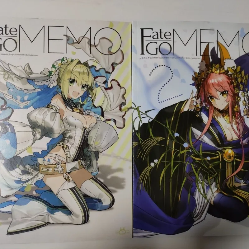 Fate Anime Merchandise - หนังสือ 2 เล่ม Fate GO MEMO